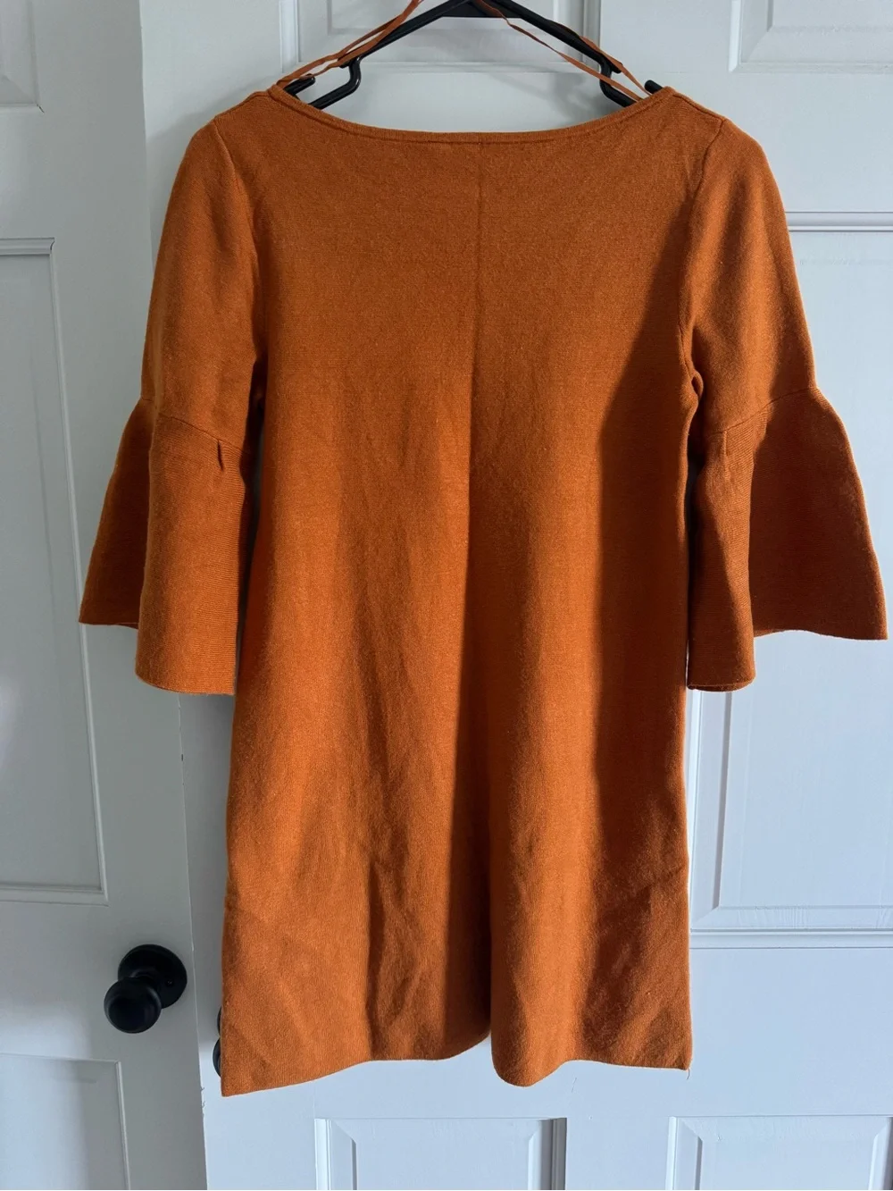 Moth by Anthropologie Chester bell-sleeve sweater dress XSP